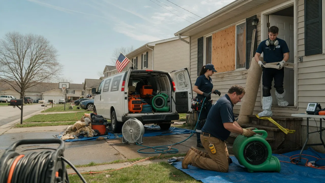 Water Damage Restoration in Cloutierville, LA near me